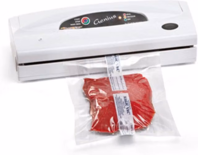 Macchina Sottovuoto Magic Vac Genius Flaem Nuova da 300W, Bianca