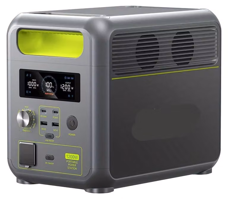 Centralina portatile – Batteria esterna – Accumulatore portatile – Alimentazione di emergenza – Batteria per campeggio – Capacità di 1024 Wh