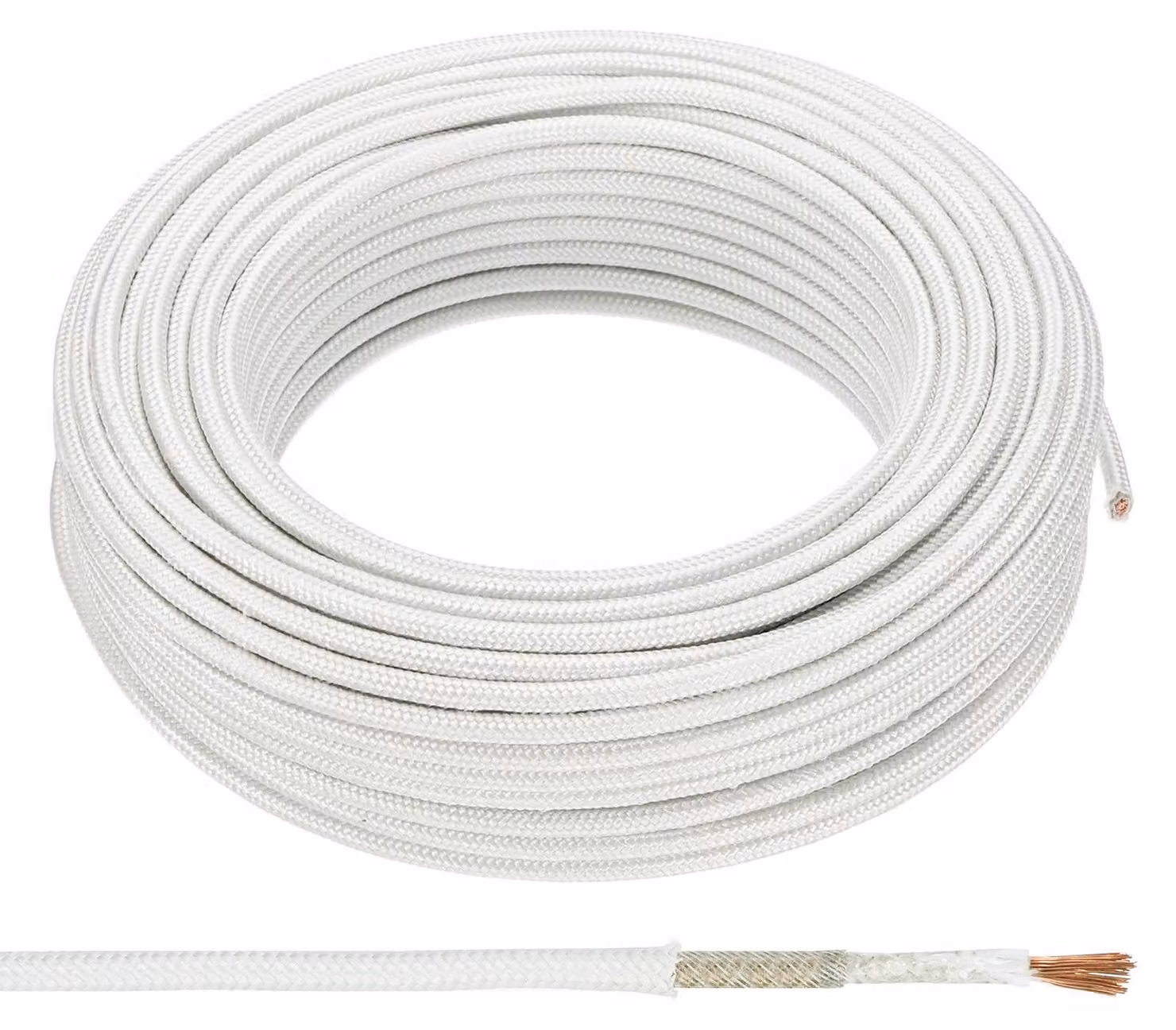 Omgoods - Cavo flessibile resistente alle alte temperature, lunghezza 30 metri