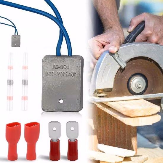 Accessori per l'installazione di un circuito di protezione elettrico con avvio graduale da 15 A, 230 V