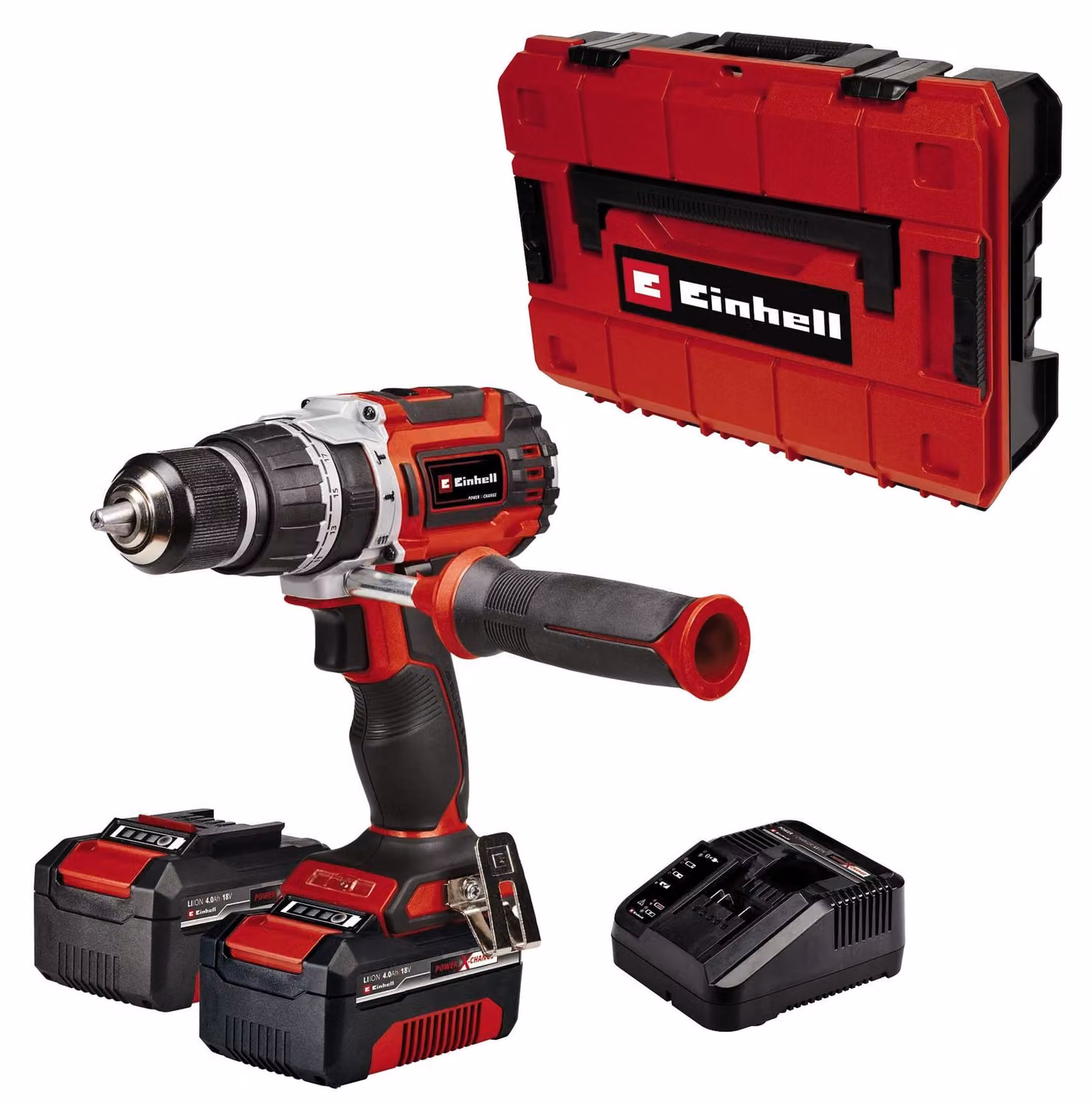 Trapano avvitatore a batteria Einhell Professional TP-CD 18/60 Li-i BL, sistema Power X-Change