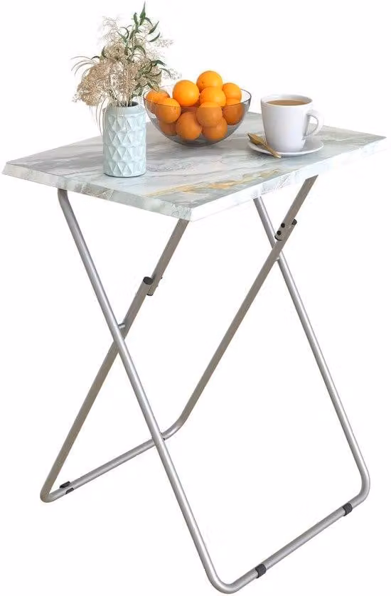 Tavolo pieghevole da campeggio - Tavolo compatto - 47,8 x 38,1 x 66 cm - Tavolo da viaggio