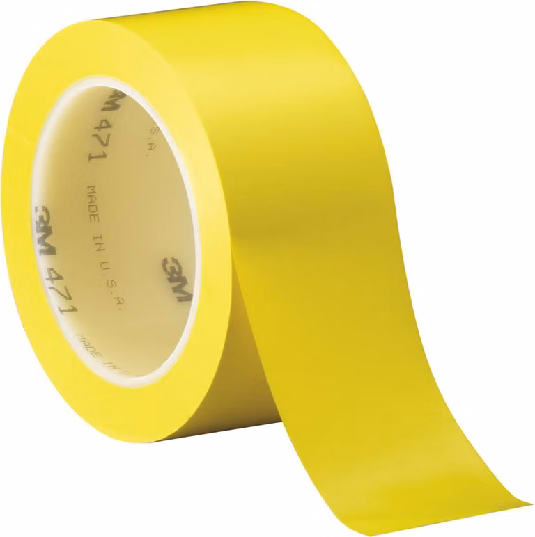 nastro adesivo per mascheratura 3M in vinile Nastro di montaggio fino a +75° C55 mm x 33 m PVC giallo
