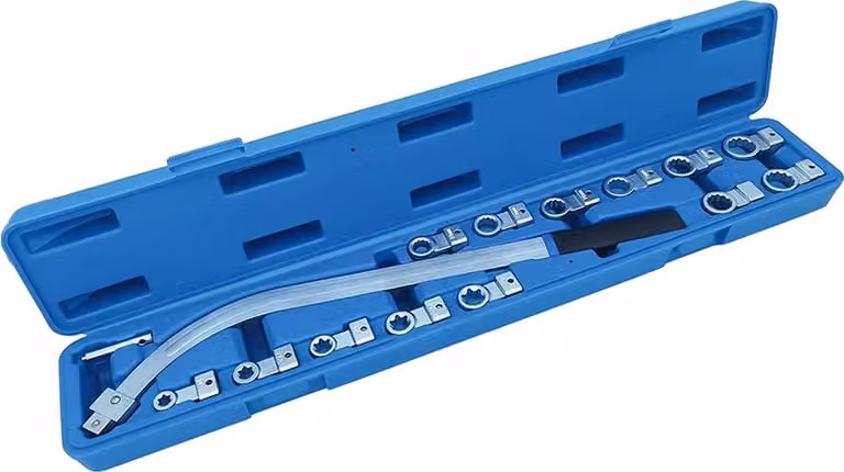 Set di attrezzi per cinghie dentate, 15 pezzi, adatto a vari veicoli, set da 15 pezzi