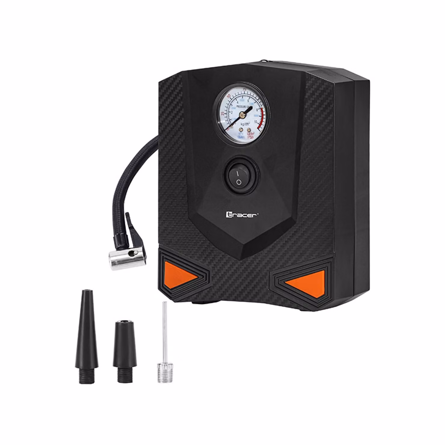Compressore Tracer, per auto, moto, bicicletta, palla, 120W, 8 bar, RES-03ML