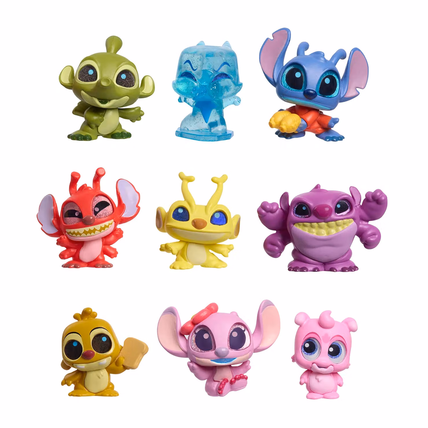 Just Play Disney Doorables Stitch Experiments Collection Peek Set di 9 Personaggi Collezionabili Multicolore – 4