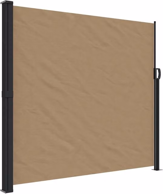 Tenda parasole laterale retrattile DESIGN IN beige in poliestere e acciaio, L: 600 cm, H: 180 cm