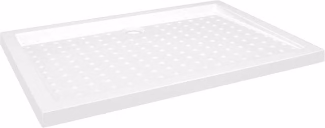 Piatto doccia rettangolare Design In CFW8106135 in ABS bianco con superficie antiscivolo L: 70 cm, P: 100 cm, H: 4 cm – 1