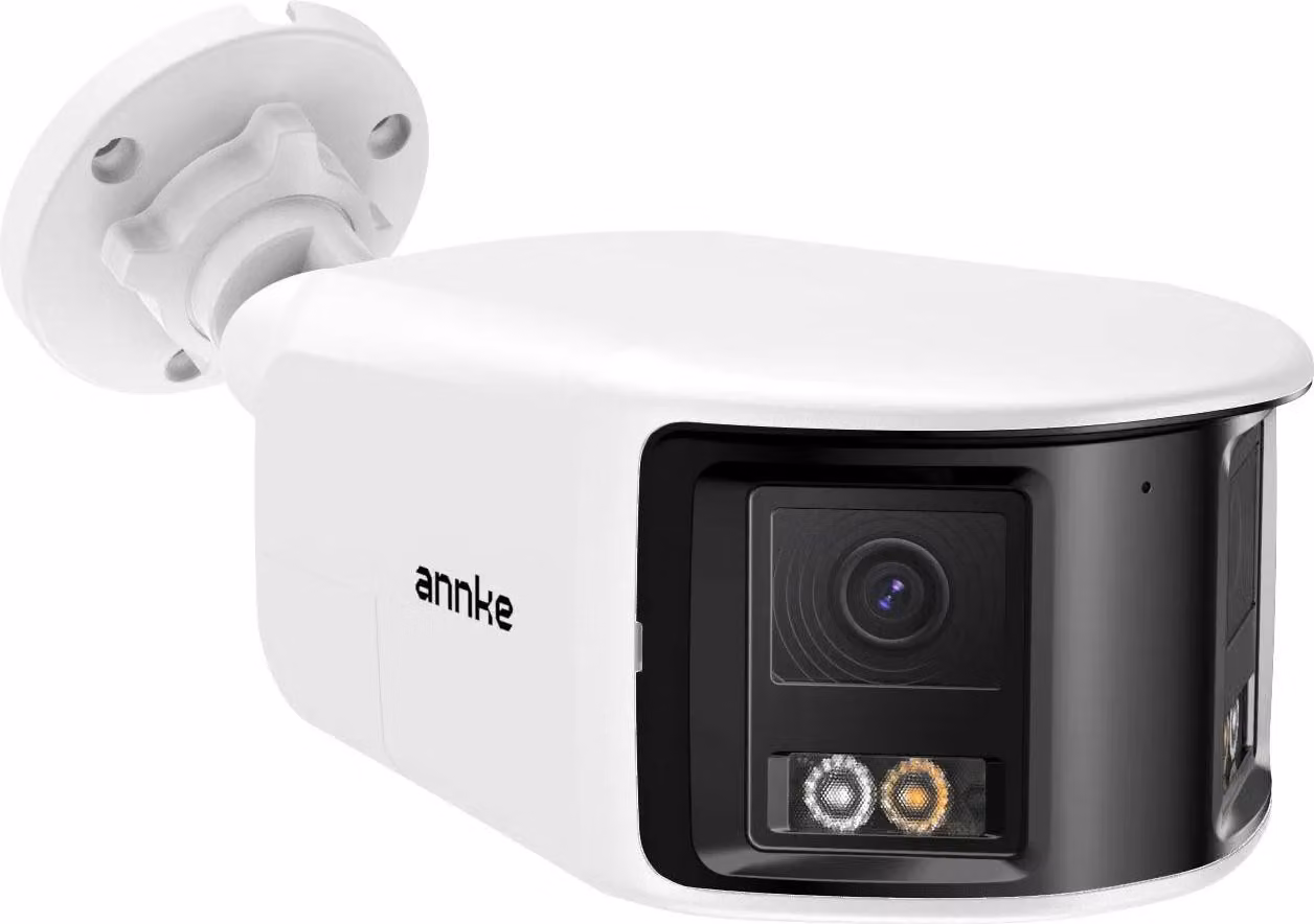 Telecamera di sorveglianza, angolo di visione di 180°, rilevamento umano AI, I91DW
