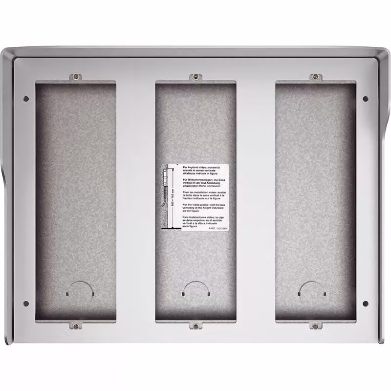 Legrand Sfera New Allmetal, Scatola da incasso, Alluminio, Alluminio, Parete, 2,14 kg