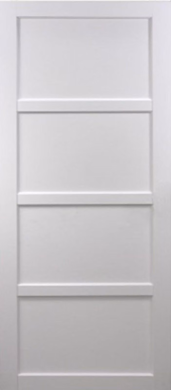 Porta scorrevole Tamera bianca 4 ante H204 x L63 cm GD MENUISERIES
