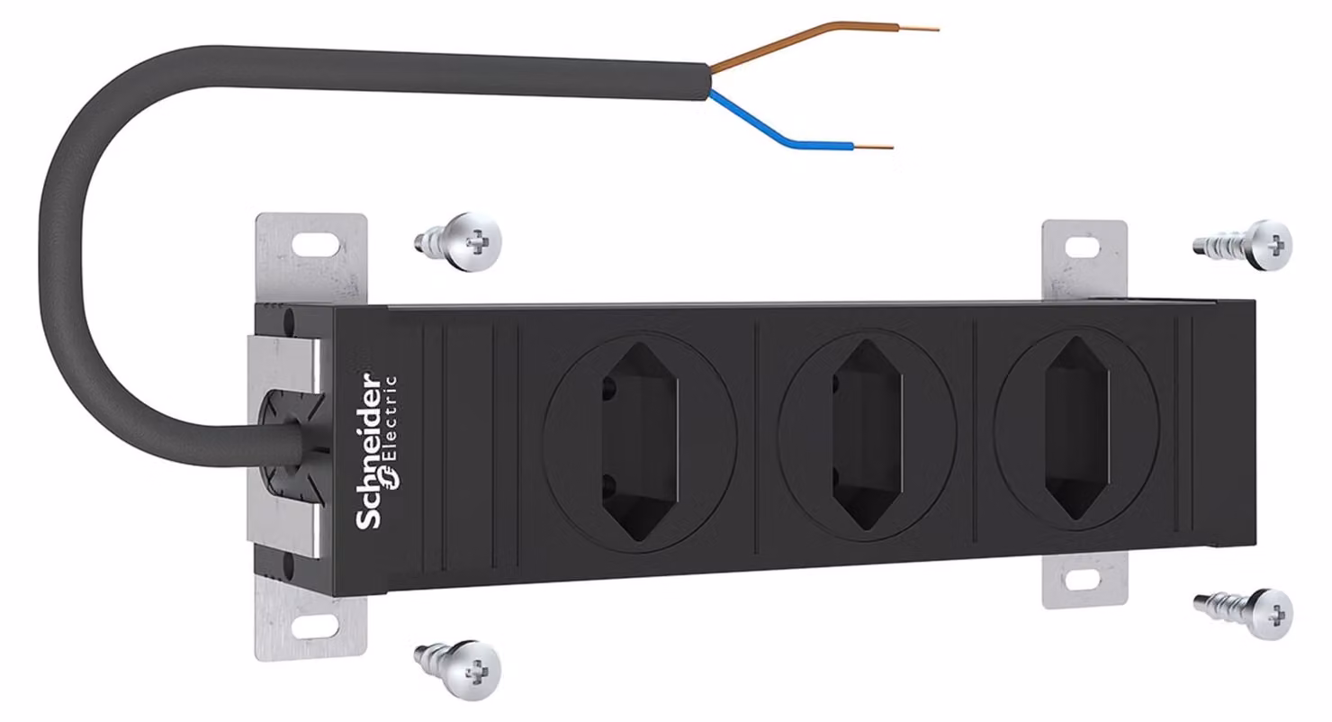 Cassetto ruotabile 3 volte da 0 a 90° - Cassetto multiplo nero ABNPE303P01
