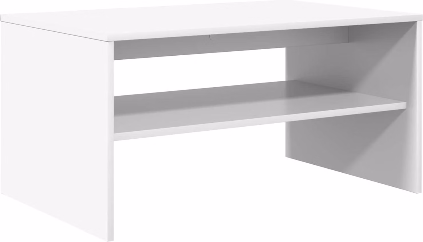 Tavolino da salotto Bianco 80 x 50 x 40 cm Legno multistrato