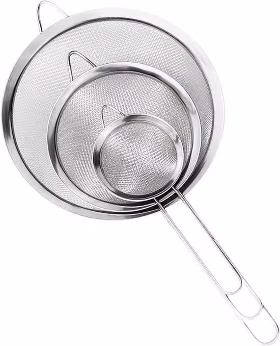 Pinze per fili sottili - Acciaio inossidabile - Set da 3 pezzi - 7/12/18 cm