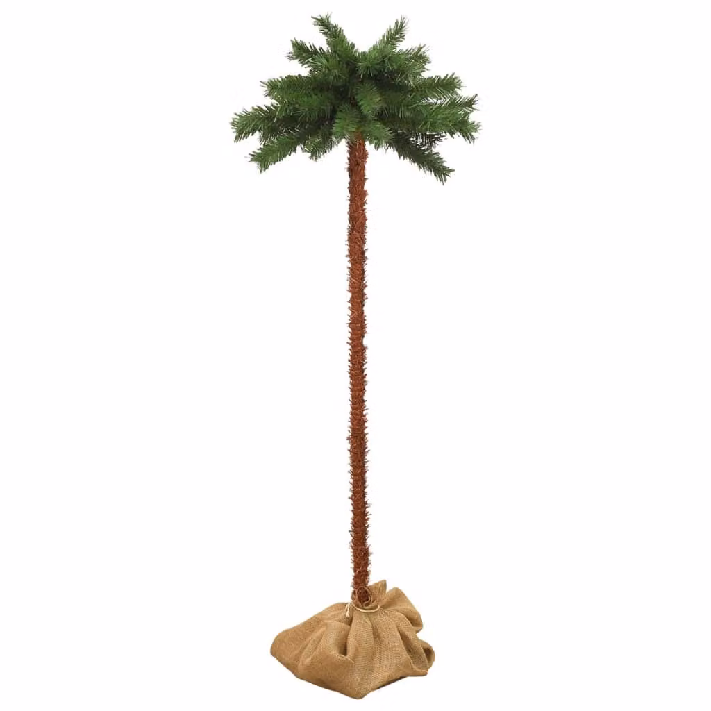 The Living Store Palma artificiale con LED 150 cm