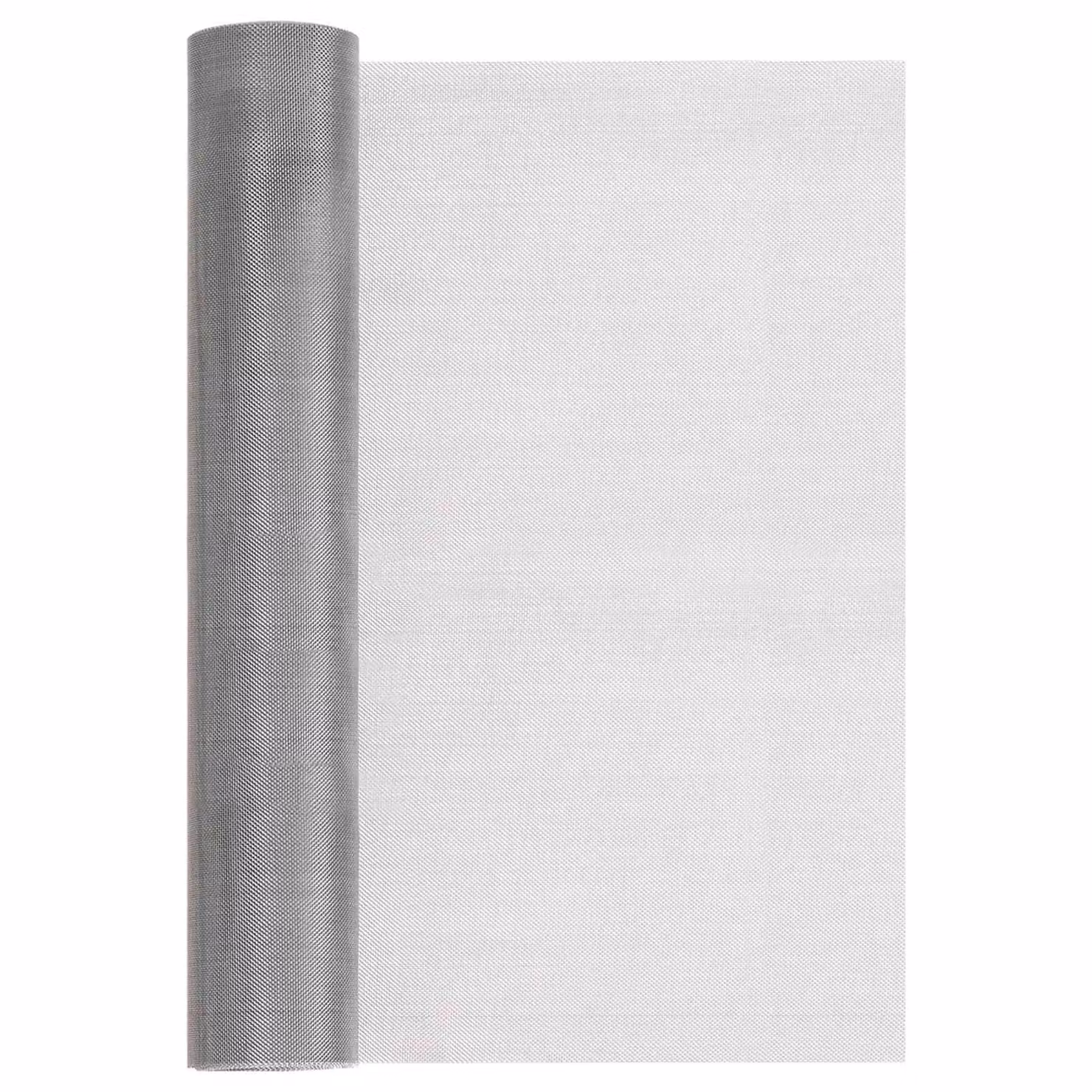 Rete per schermatura vidaXL in acciaio inossidabile Argento L: 1000 cm, H: 40 cm