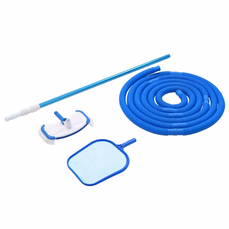 vidaXL Kit di manutenzione per piscine in 4 pezzi