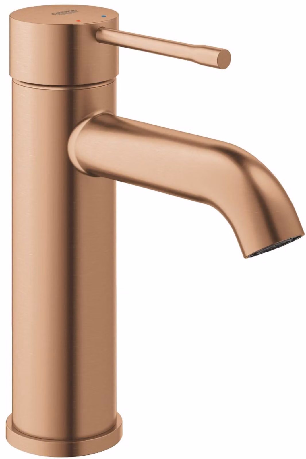 Grohe Essence Mitigeur monocommandé pour lavabo, S-Size, saillie 116mm, sans vidage, 24172DL1, 24172DL1