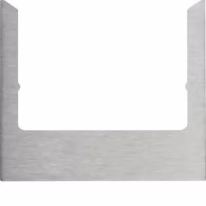 Berker 13193606 Cornice di design angolare, accessori in acciaio inossidabile