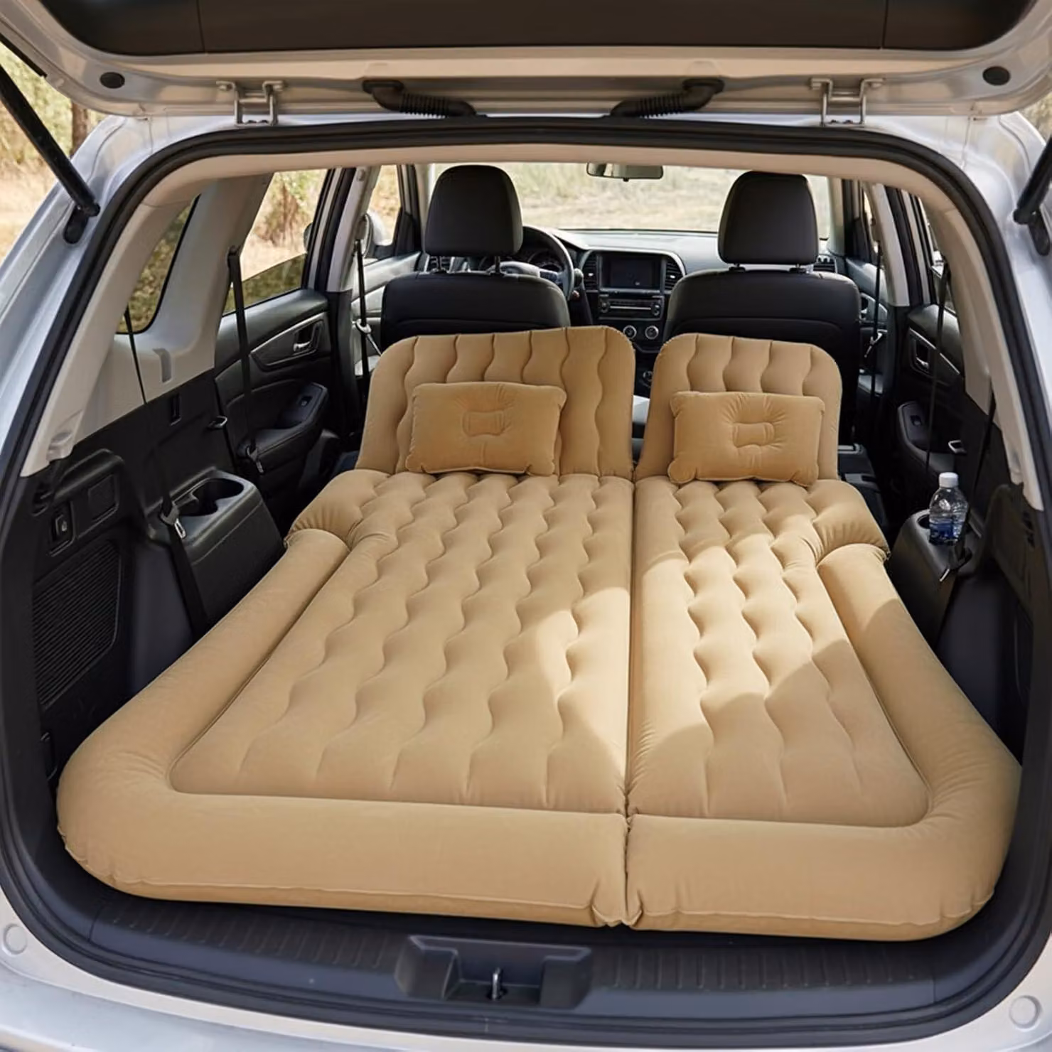 Materassino gonfiabile in PVC per auto, dimensioni 174 x 126 cm, ideale per i viaggi