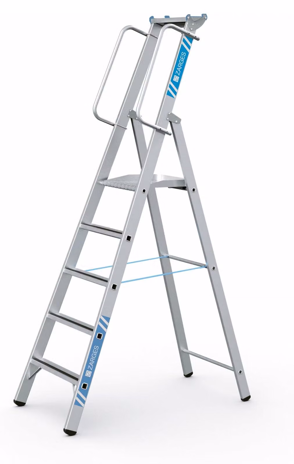 Scaletta LM con piattaforma 5 gradini Z600 41634