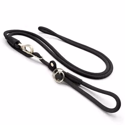 Morso Guinzaglio per cani linea Retriever Mani libere corda morbida riciclata nero