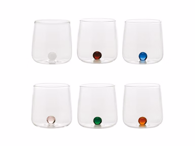 Bilia Bicchieri colori assortiti - Set da 6