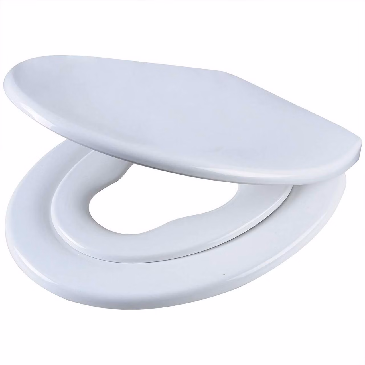 Copertura per WC con sistema integrato di abbassamento automatico per bambini | Bianco