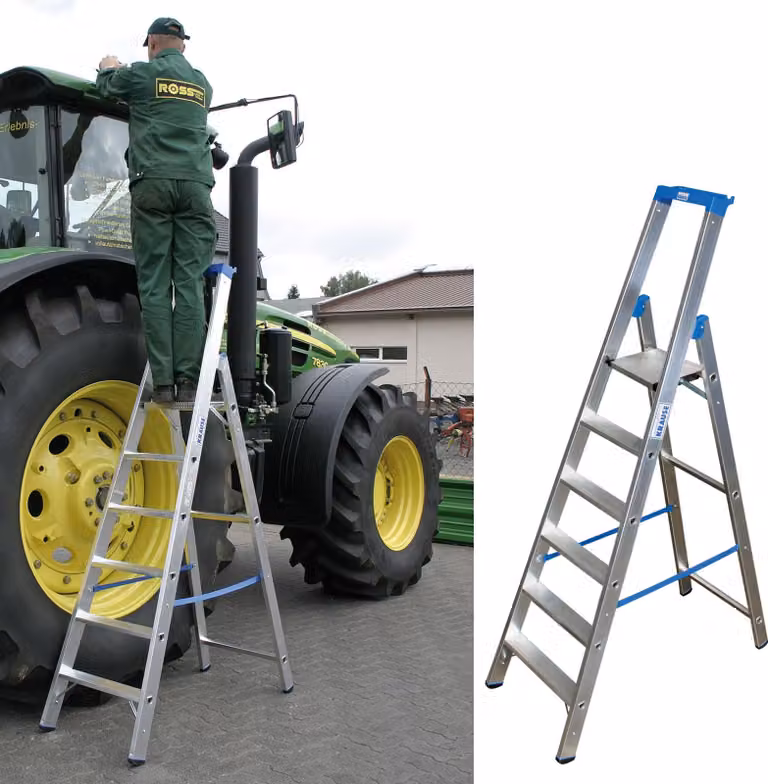 KRAUSE 124531 Stufen-Stehleiter 6 Stu.