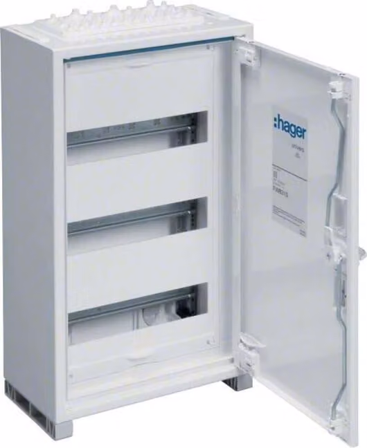 Hager FWB32S Tipo: Struttura indipendente, Colore del prodotto: Bianco, Grado di protezione internazionale (codice IP): IP44