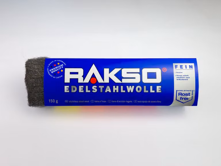RAKSO, lana di acciaio inossidabile, 150 g, tipo: fine