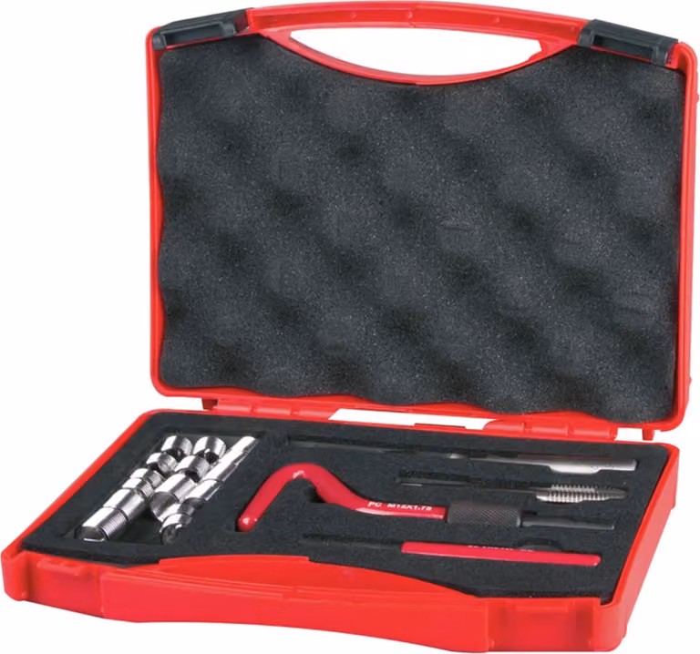 Ruko-244202-ProCoil Set di riparazione della filettatura M5 18 pezzi