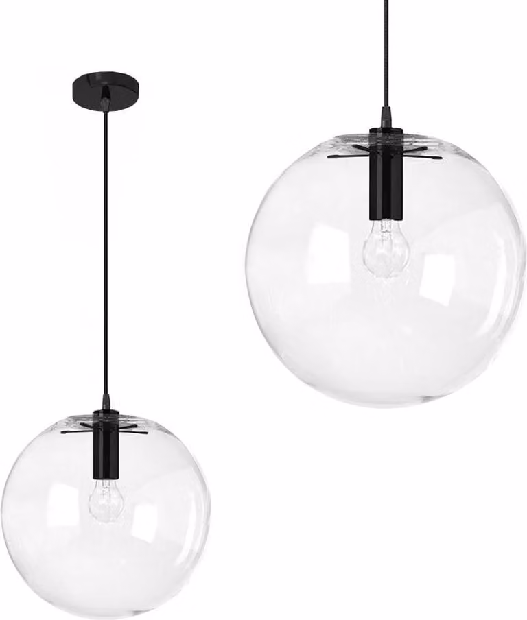 Lampada tooLight App307-1Cp Lassi 25Cm Black