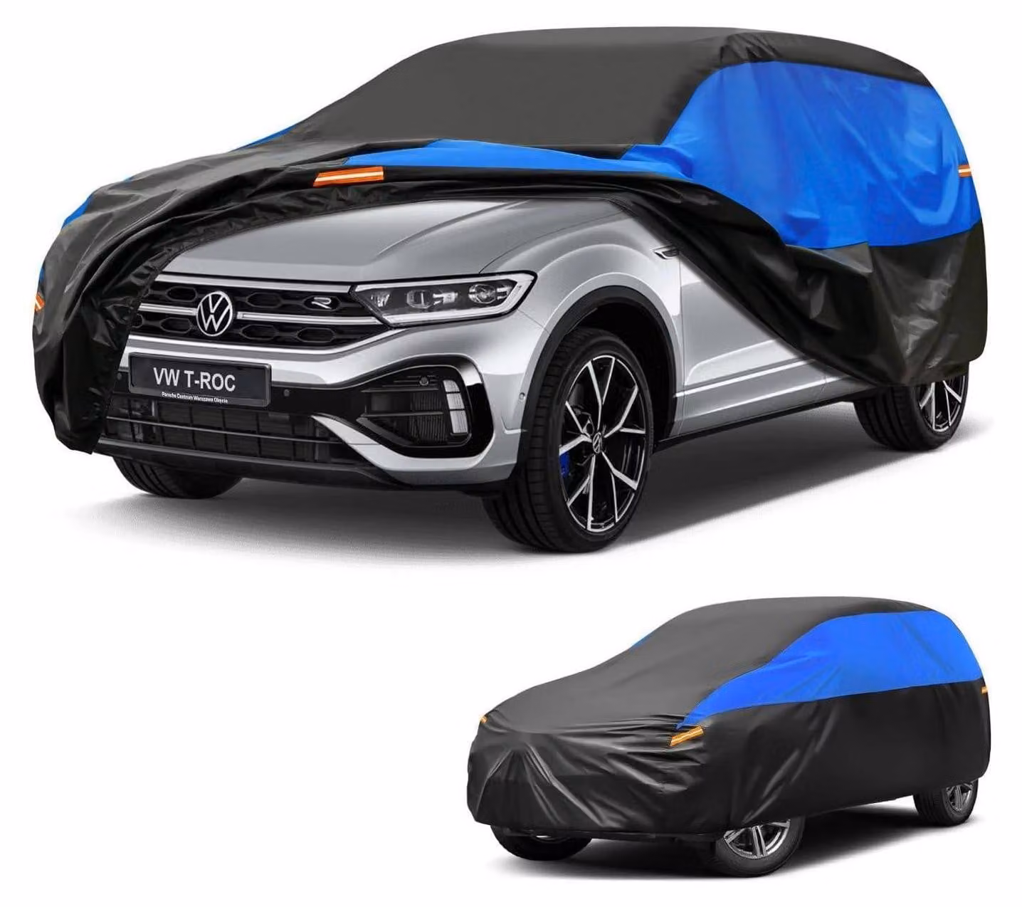 Copertura impermeabile e traspirante per auto, adatta a VW T-Roc e Tiguan, disponibile nei colori nero e blu