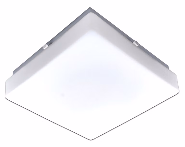 Näve - Lampada da parete e soffitto a LED con sensore, Pune, l:25cm; l:25cm; h:8cm; 1211726