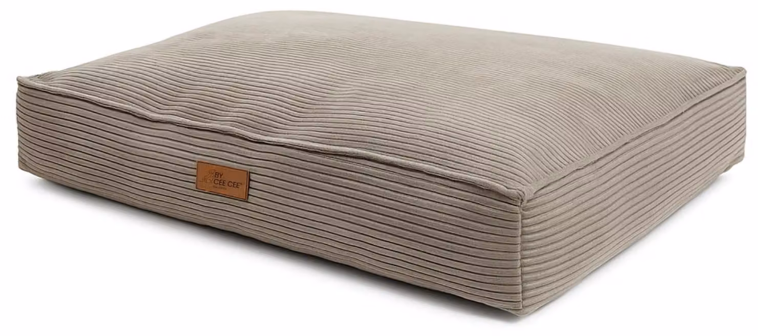 Cuccia ortopedica per cani, imbottita con scaglie di schiuma - Colore: marrone (Mocha) - Dimensioni: 100x70 cm