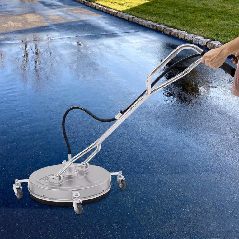 Pulitore a superficie da 20 pollici - Acciaio inossidabile - Pressione di esercizio: 3700 PSI - Idropulitrice per pavimenti
