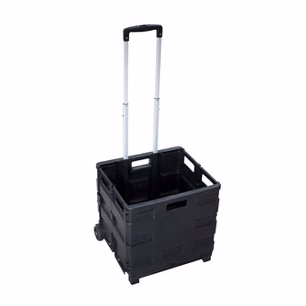 carrello di trasporto pieghevole pavo con cassetta pieghevole, capacità di carico: fino a 35 kg