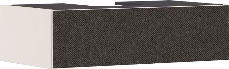 hansgrohe Xevolos E meuble sous lavabo, 1 tiroir, 1 découpe au centre, 980x550x275mm, pour console avec vasque à poser, 54314660, 54314660