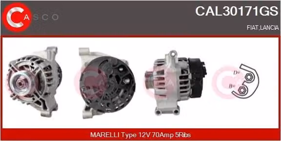 Alternatore 70A