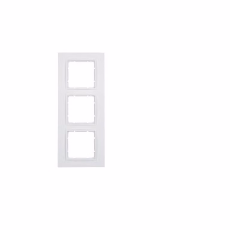 Berker frame pows/matt 3-gang 10136919