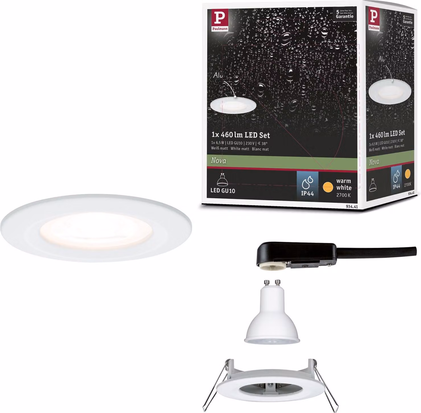 Paulmann Luce da incasso LED Nova rigida