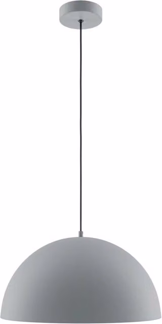Lampadario sospeso moderno Maytoni in metallo grigio con 1 luce E27
