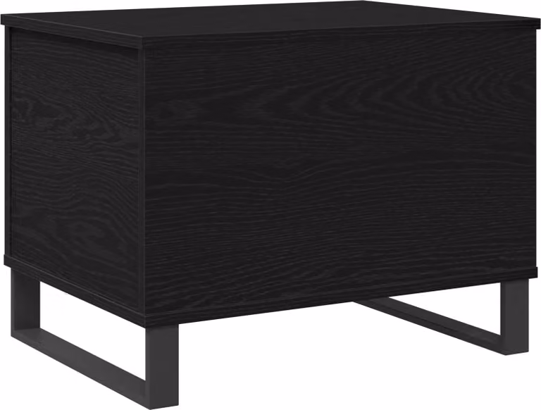Maison Exclusive - Tavolino da salotto effetto rovere nero 60 x 44,5 x 45 cm