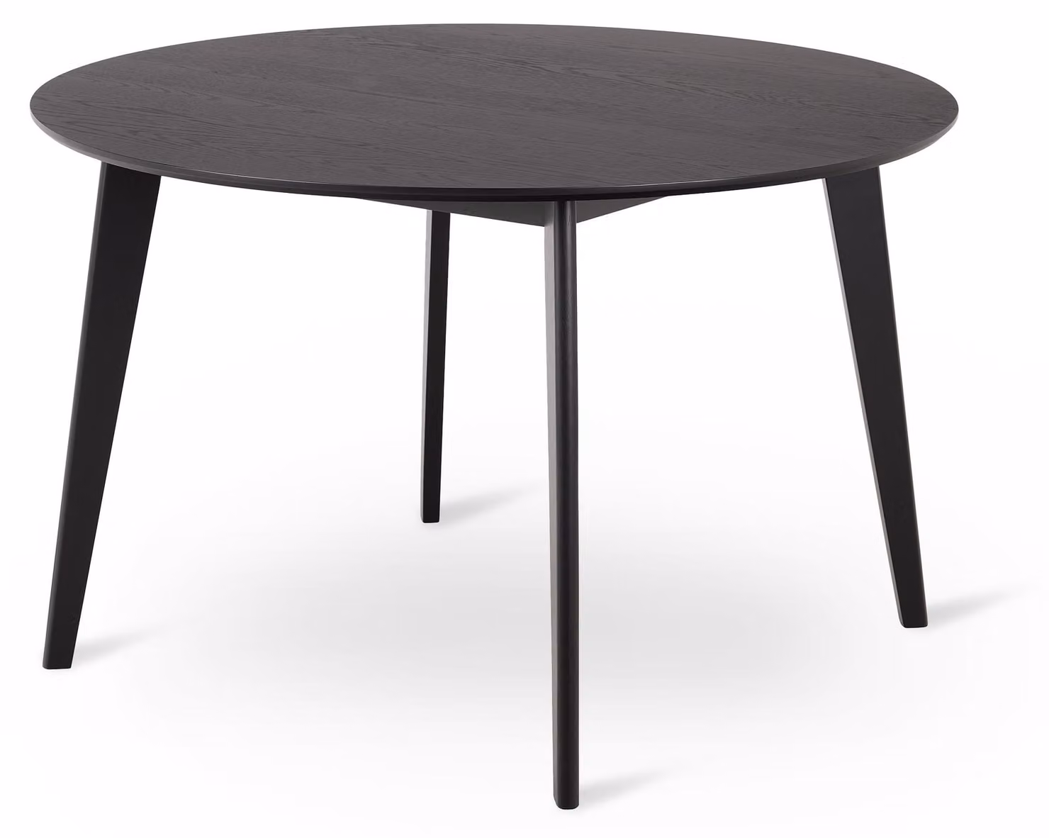 Tavolo da pranzo Krel, colore nero intenso