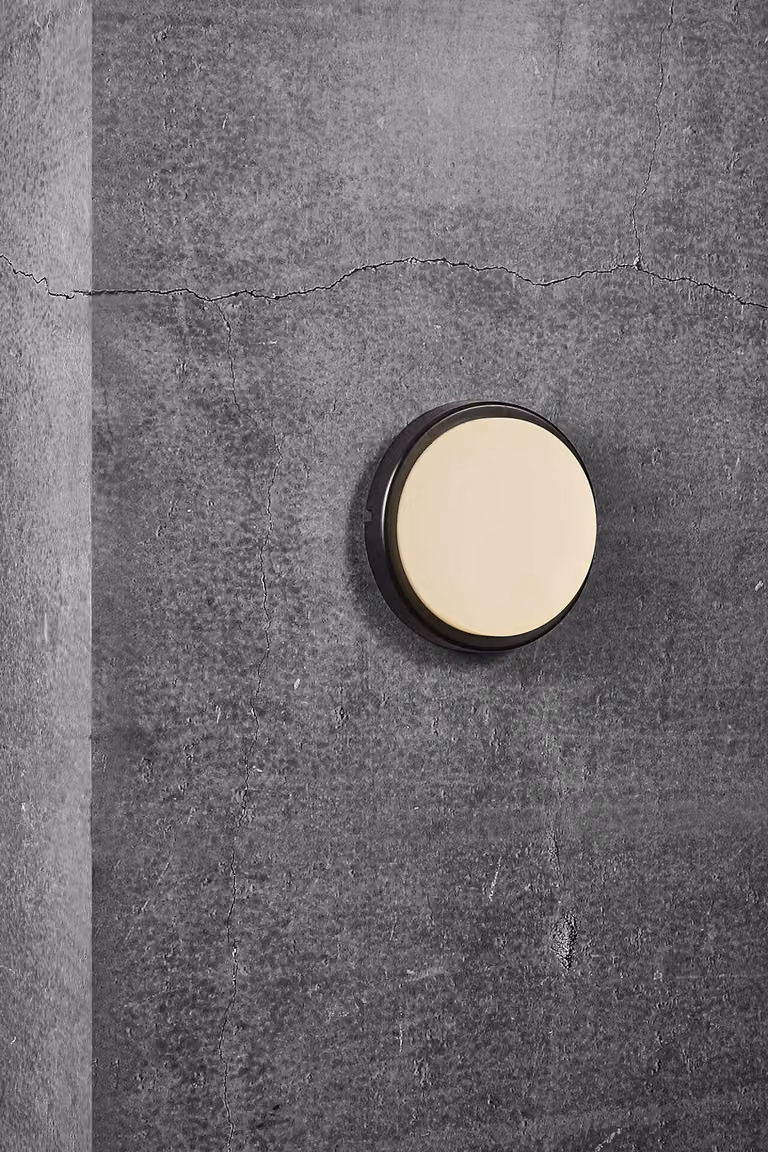 CUBA ENERGY ROUND Wall LED Nero