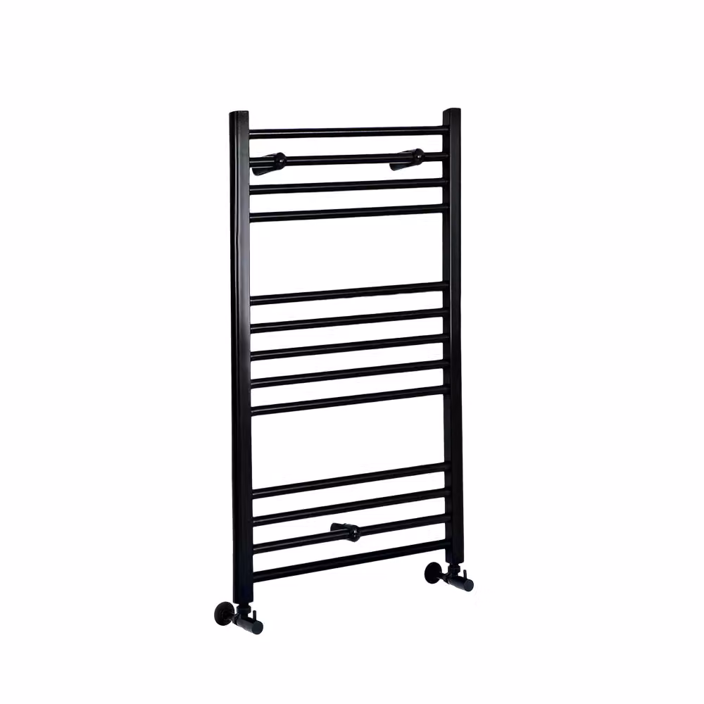 Scaldasalviette di Design Nero - Termoarredo Bagno Piatto - 1000 x 400mm - 330W - Nox
