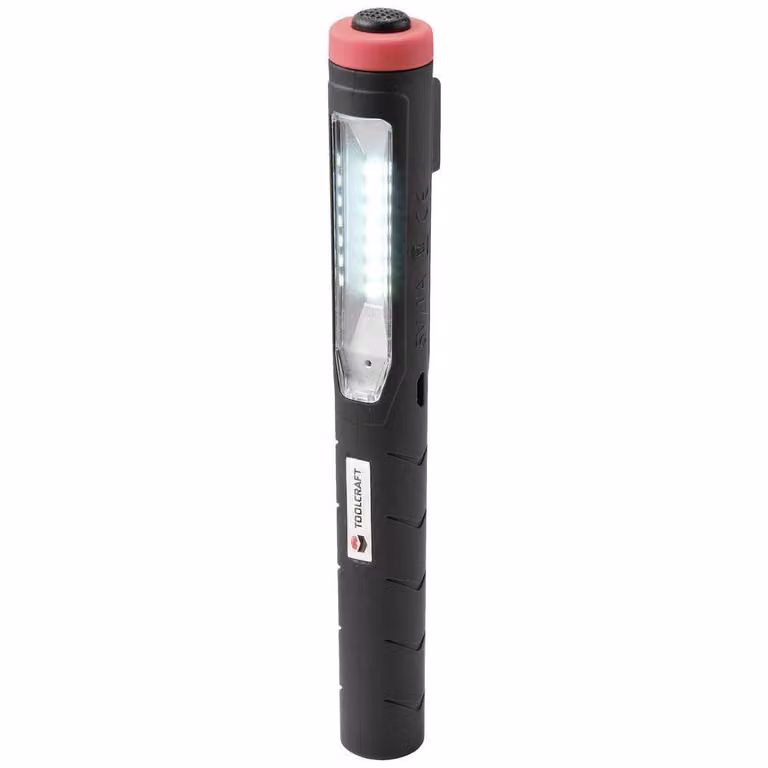 TOOLCRAFT TO-7492794 PL012 Torcia a LED alimentata a batteria 3,5 W 120 lm