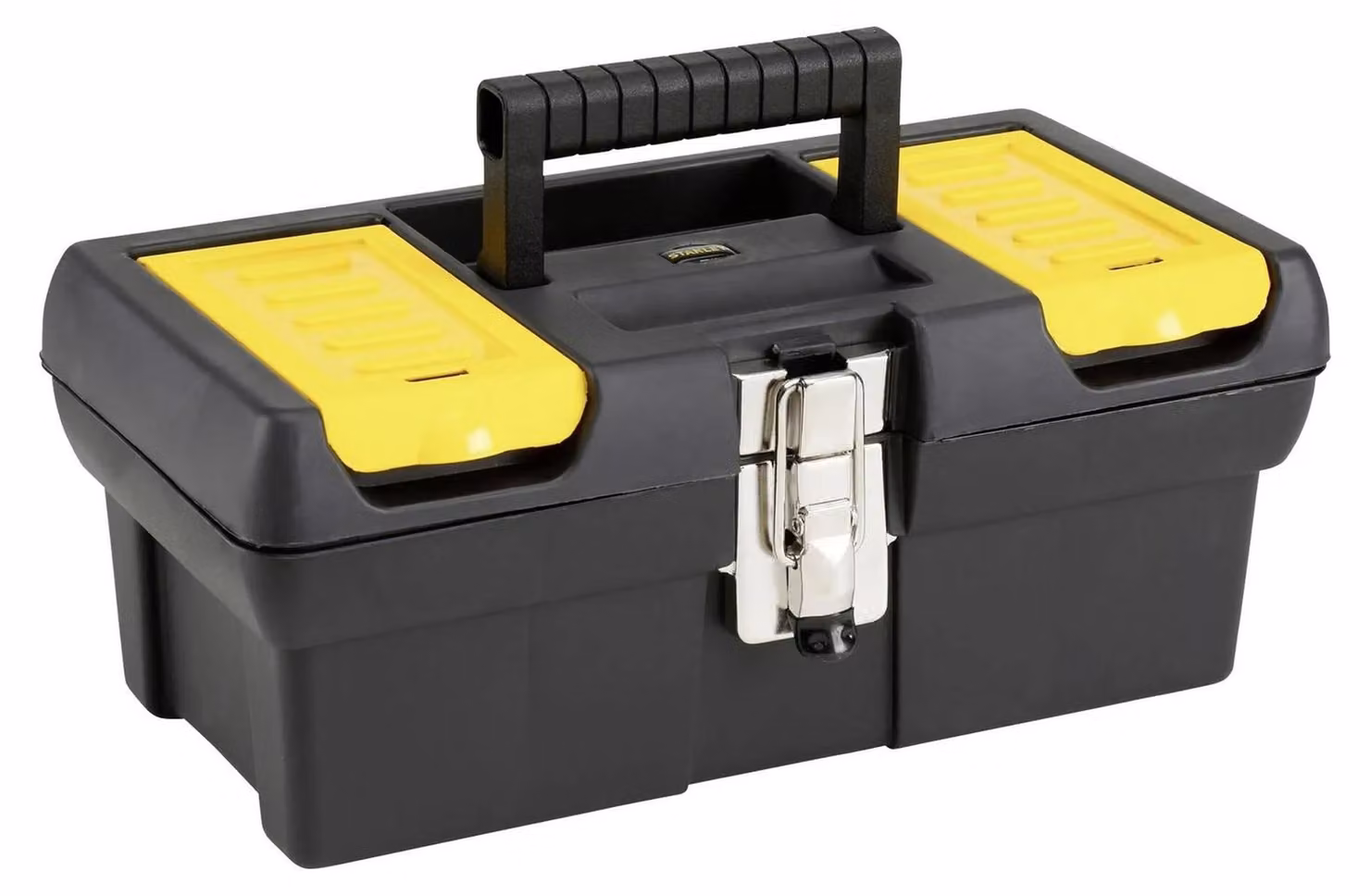 Stanley - Cassetta degli attrezzi "Serie 2000" AW2113 (180 mm x 320 mm x 130 mm) (nero/giallo)