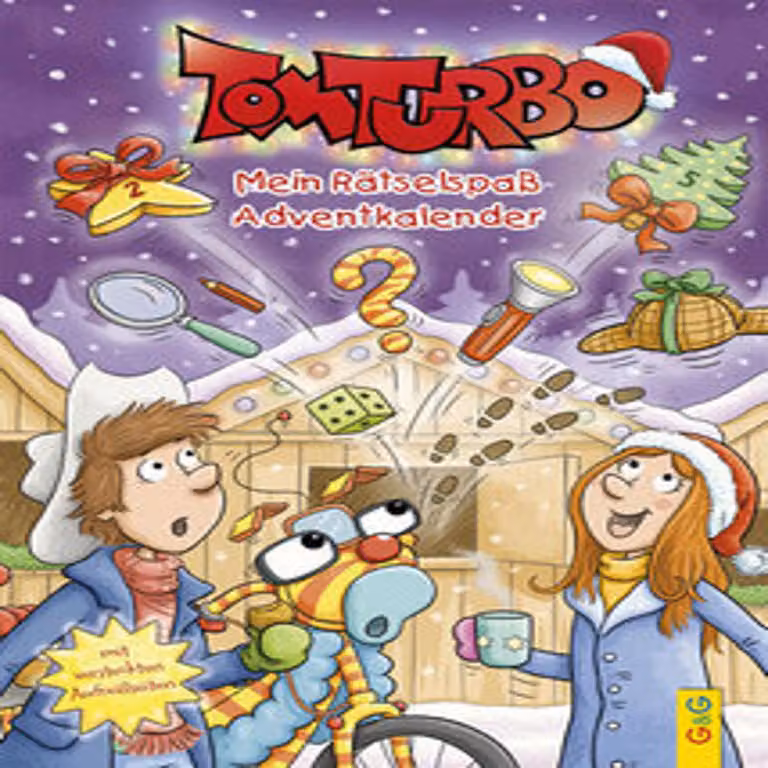 Tom Turbo Il mio divertente calendario dell'avvento a puzzle